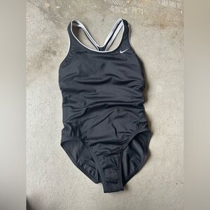 Nike Women's Black One-Piece Swimsuit